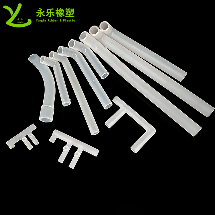 醫(yī)用硅膠彎管，模壓硅膠彎管，血氧儀硅膠彎管