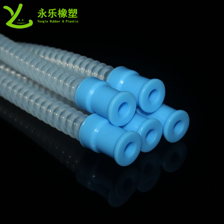呼吸機硅膠波紋管，醫(yī)用硅膠波紋管，無氣味硅膠波紋管