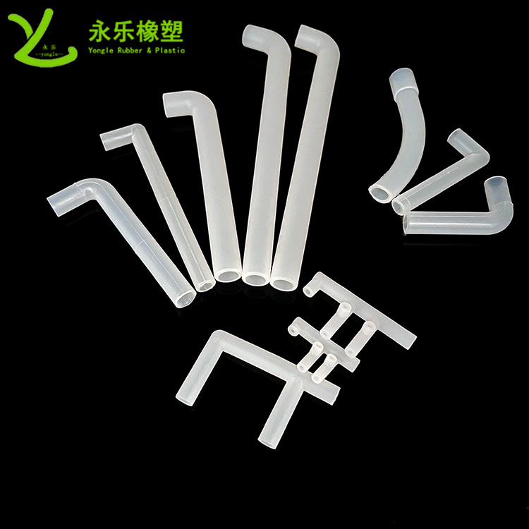醫(yī)用硅膠彎管，模壓硅膠彎管，血氧儀硅膠彎管